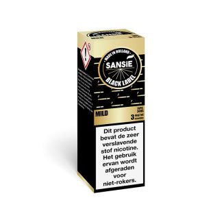 Sansie – Mild Sansie e-liquid met de smaak van milde tabak.